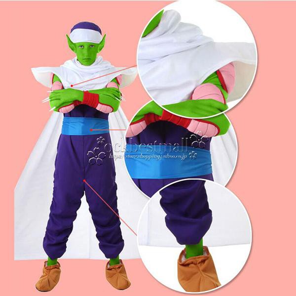 ドラゴンボール 風 ピッコロ コスプレ 衣装 子供用/大人用サイズ